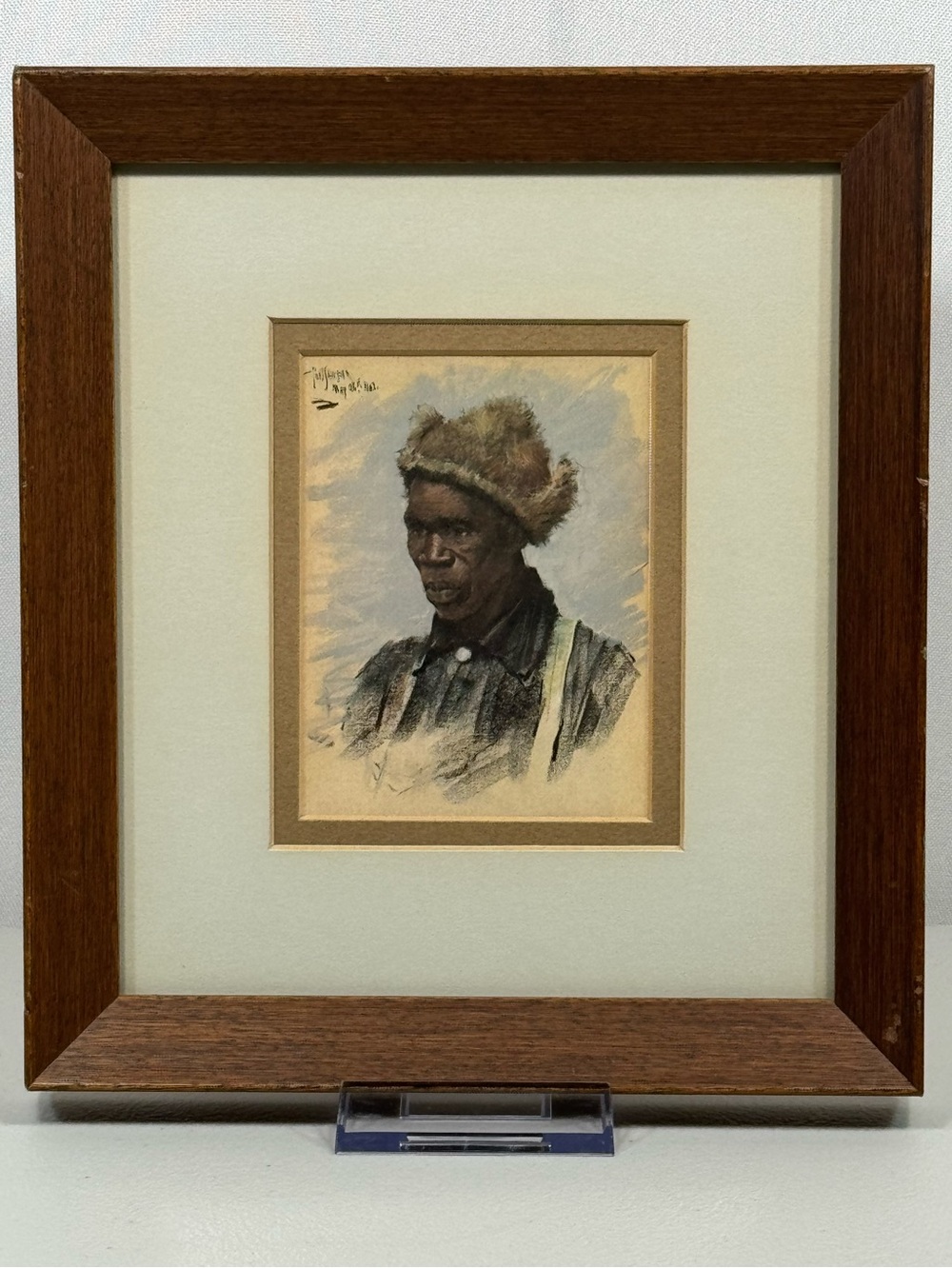 The Rock Breaker by Paul Sawyier Framed Print